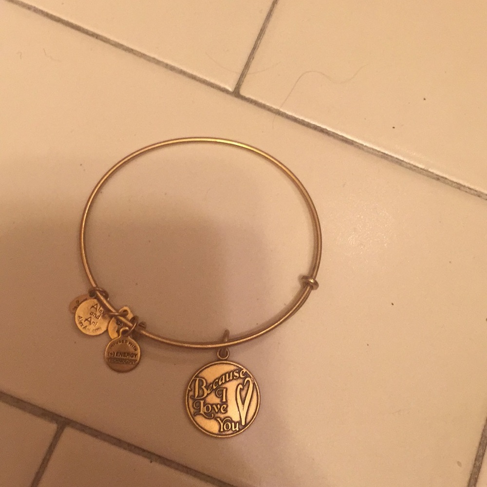 Alex and ani “because I love you” bracelet